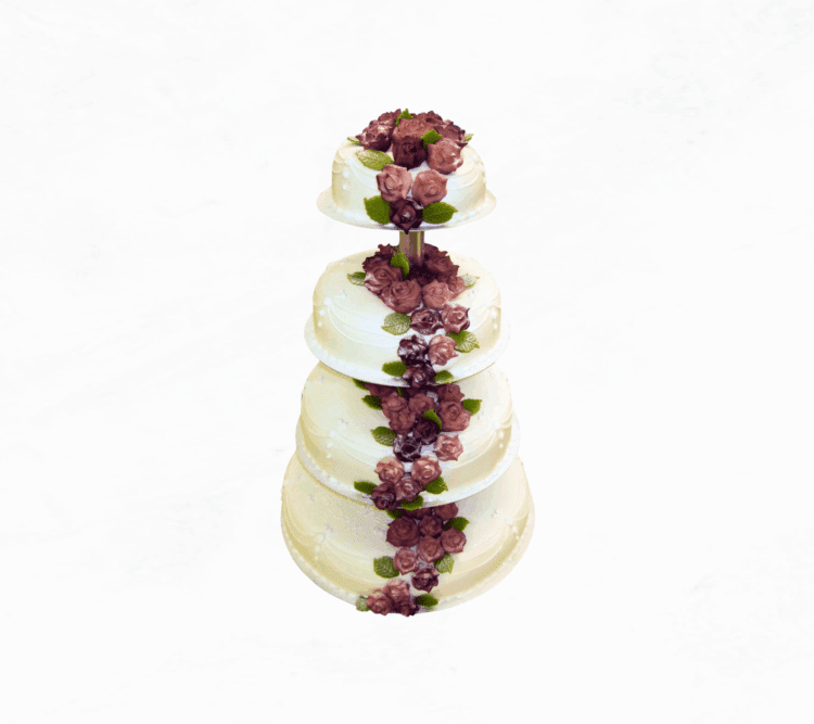 Bryllupskake - Bilde 2